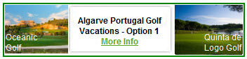 Algarve Portugal Golf Vacations