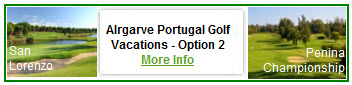 Algarve Portugal Golf Vacations 