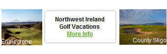 Northwest Ireland Golf Vacations