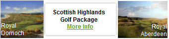Scottish Highlands Golf Package 